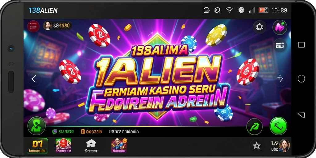 Tangkapan layar gameplay menarik dari aplikasi Kasino 138ALIEN.