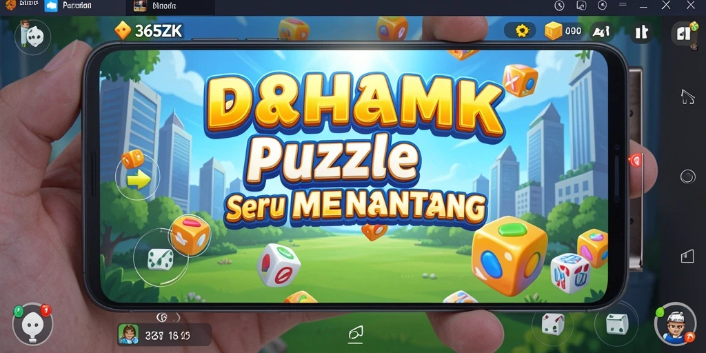 Screenshot utama 365ZK menunjukkan gameplay puzzle yang menantang.