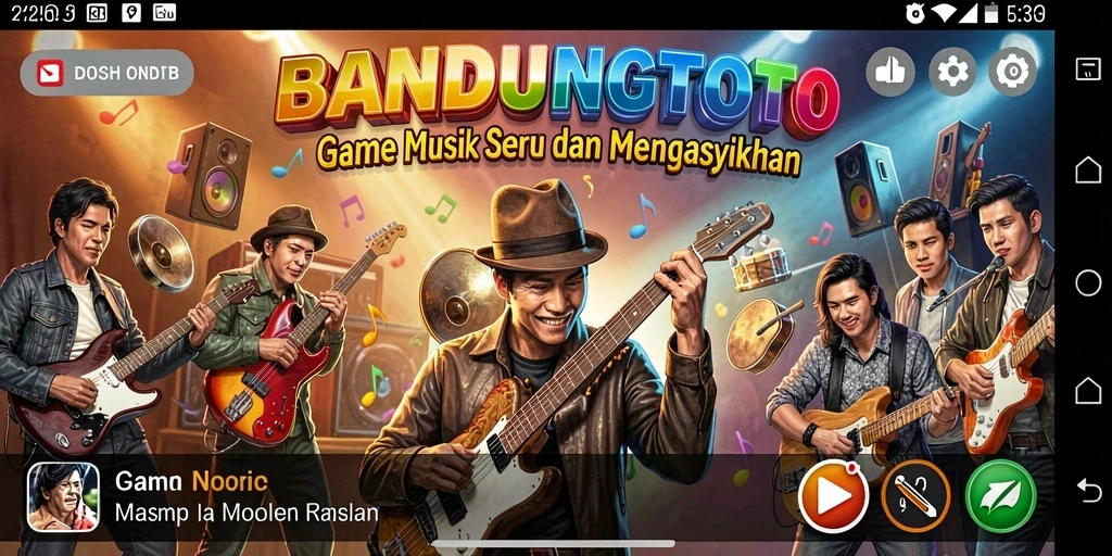 Tampilan gameplay BANDUNGTOTO yang dinamis dan interaktif.