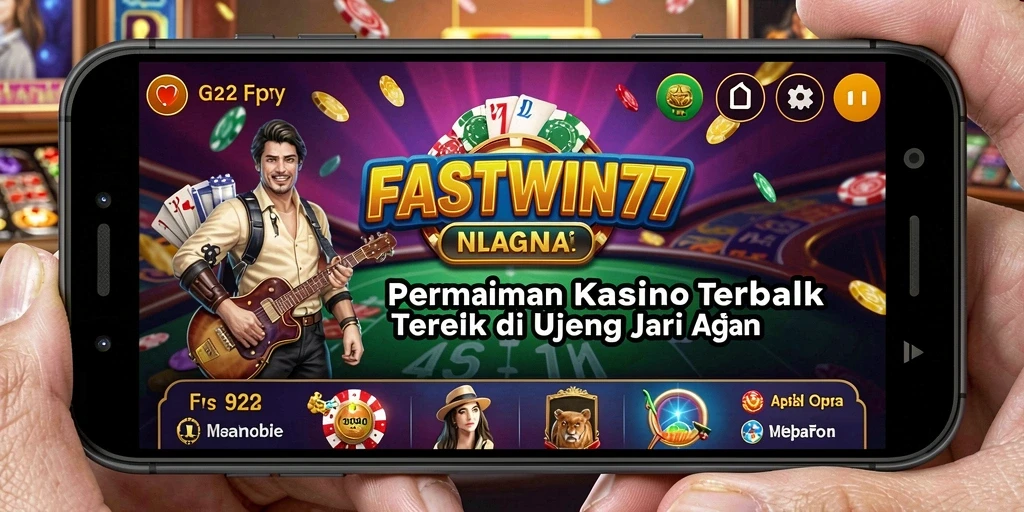 Tampilan menarik dan interaktif dari permainan Kasino FASTWIN77.