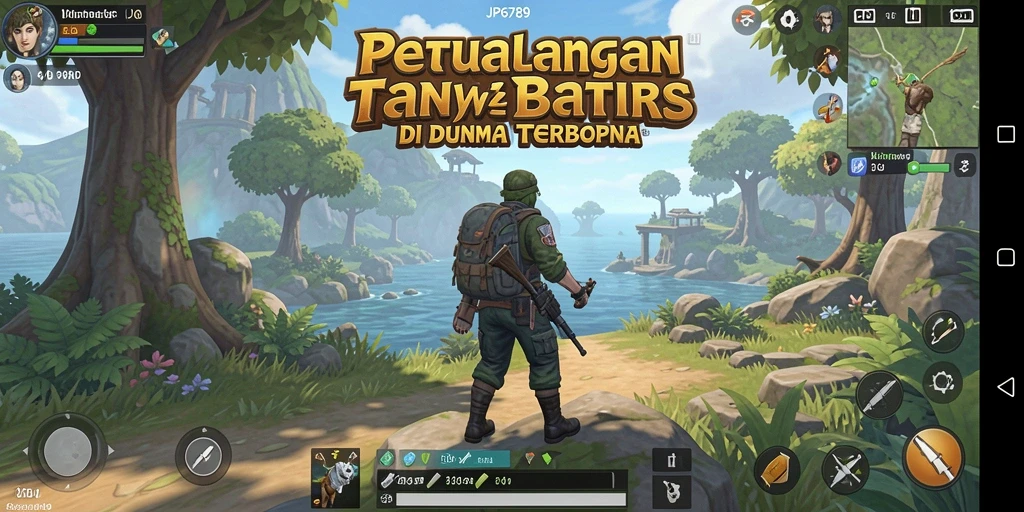 Tampilan gameplay Open World yang memukau di JP6789.