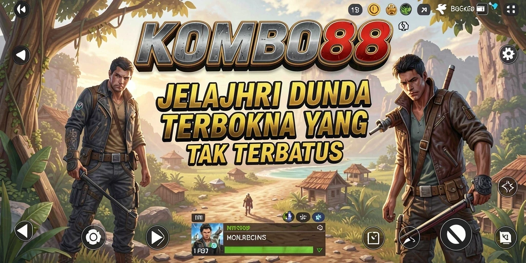 Tampilan gameplay KOMBO88 yang memukau di dunia terbuka.