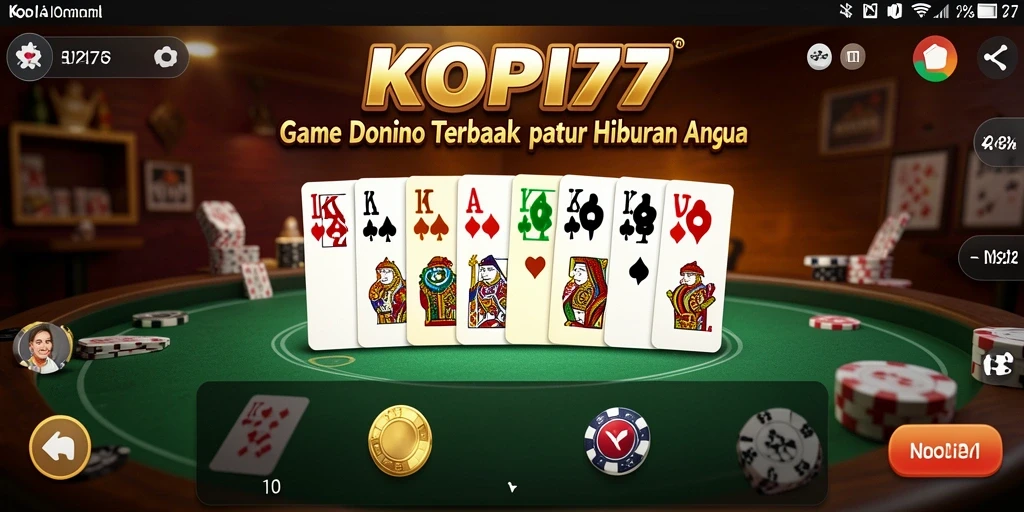 Tampilan gameplay KOPI77 dengan grafis yang menarik dan interaksi sosial.