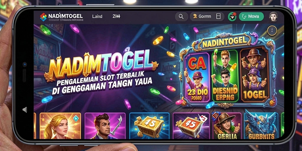 Tampilan menarik dari gameplay Slot NADIMTOGEL yang menegangkan.