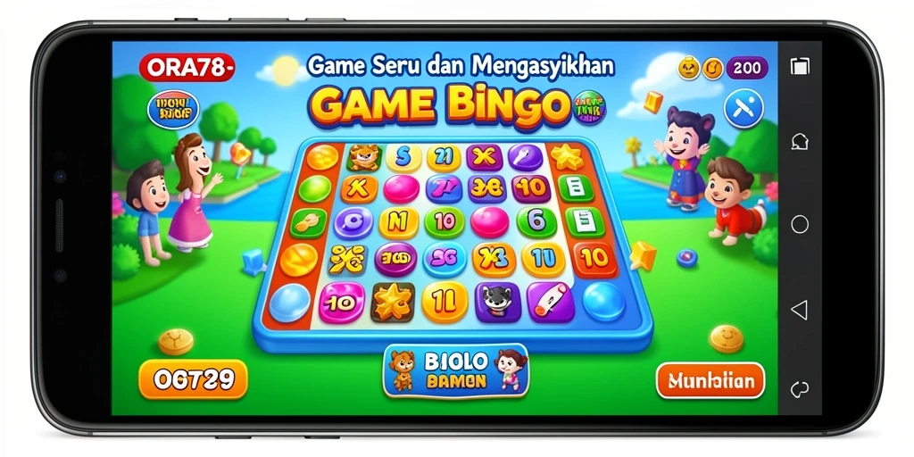Tampilan gameplay Bingo yang menarik di ORA78.