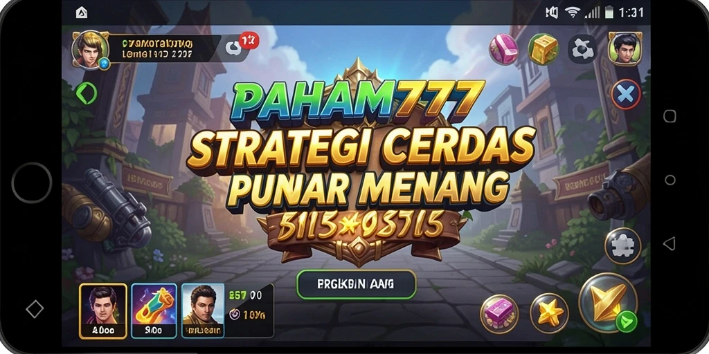 Tampilan menarik dari gameplay PAHAM777 yang strategis.