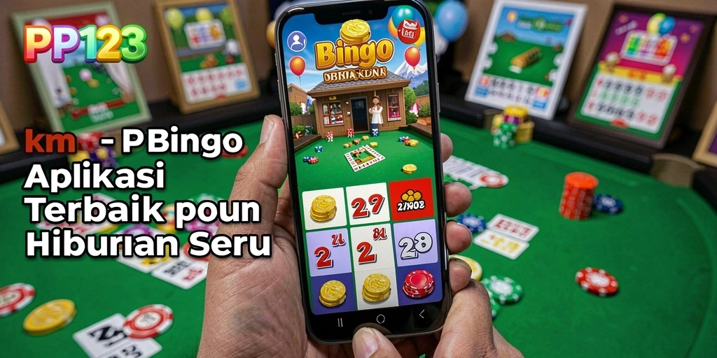 Screenshot PP123 menampilkan gameplay bingo yang seru dan interaktif.