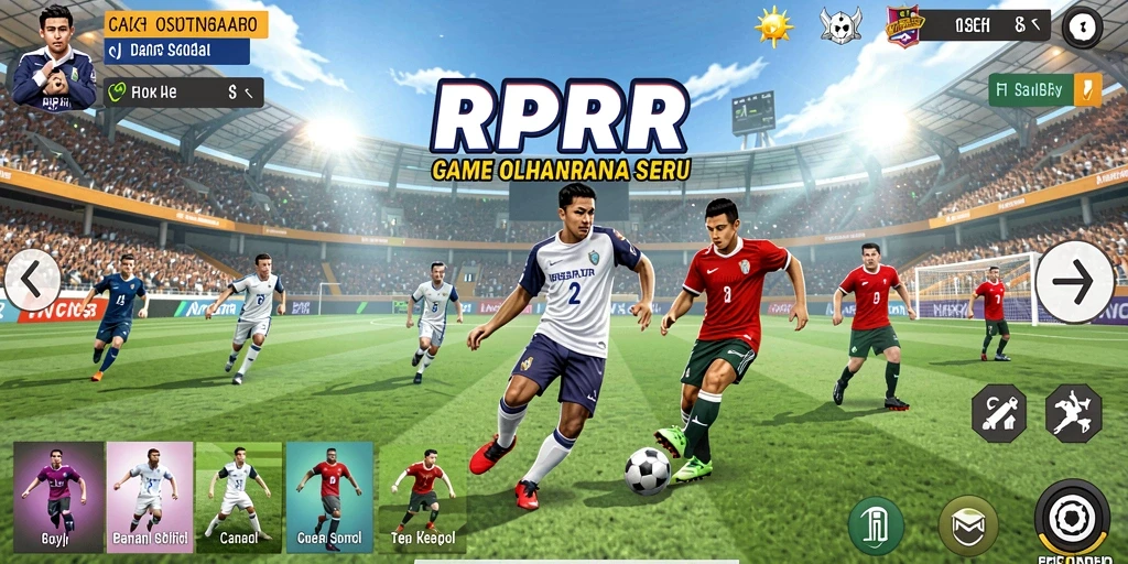 Tampilan gameplay RPRR yang dinamis dan kompetitif.