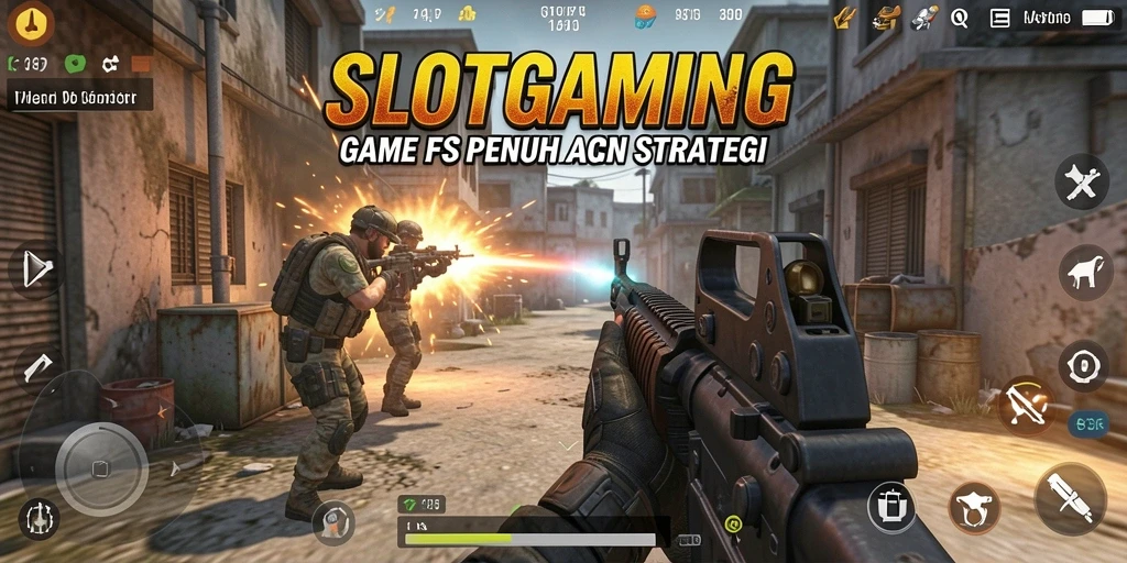 Tampilan gameplay menegangkan dari SLOTGAMING yang memukau.