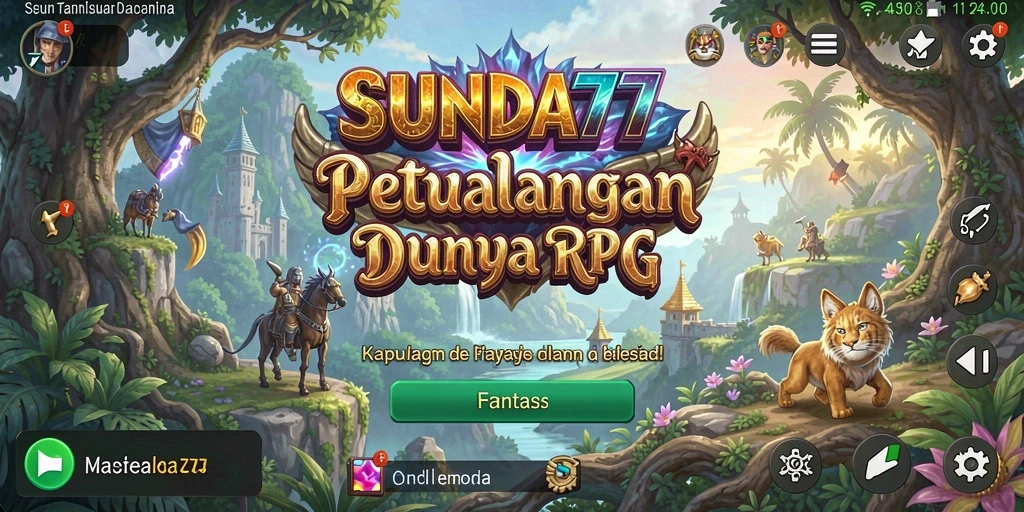 Tampilan gameplay SUNDA777 yang mengesankan dan penuh aksi RPG.
