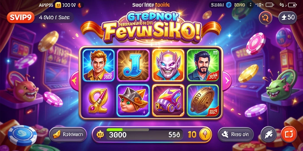 Gameplay SVIP9 yang seru dengan grafis mengagumkan dan fitur menarik.