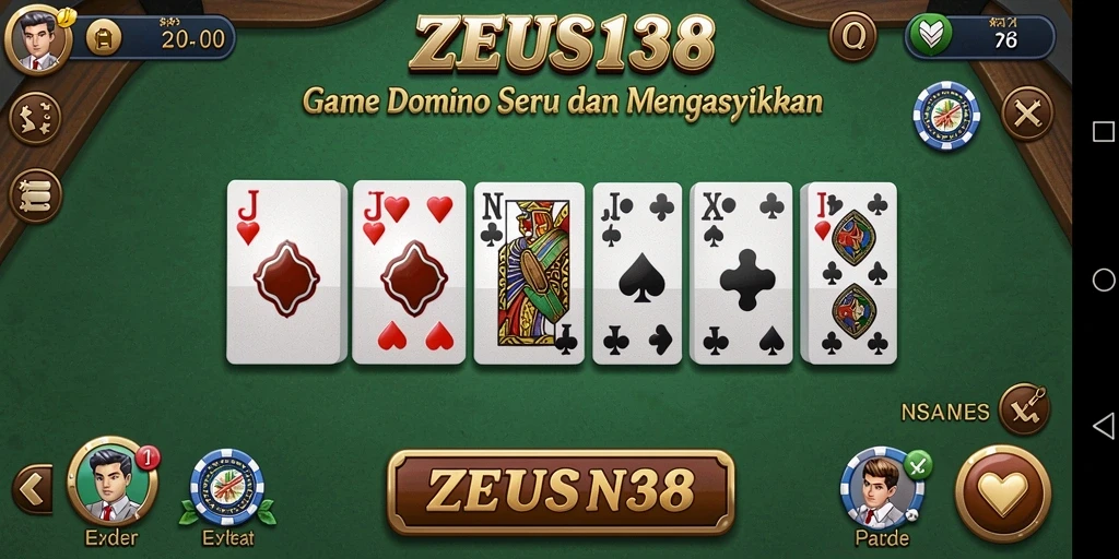 Gameplay seru dan mendebarkan dalam permainan Domino.